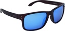 Mangrove Jacks - Mangrove Jacks Parker C8 Matte Black / Ice Blue Revo Polarised Lenses