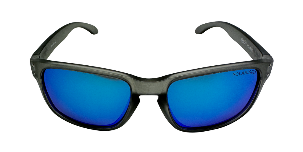 Mangrove Jacks Parker C9 Matte Crystal Smoke / Smoke With Ice Blue Revo Polarised Lenses_18005