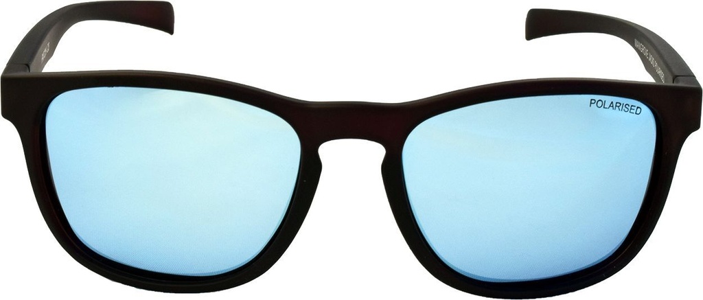 Mangrove Jacks Patch C8 Matte Crystal Dark Brown / Ice Blue Revo Polarised Lenses_18006