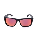 Mangrove Jacks Peg Leg C3 Matte Black / Red Revo Polarised Lenses_18009
