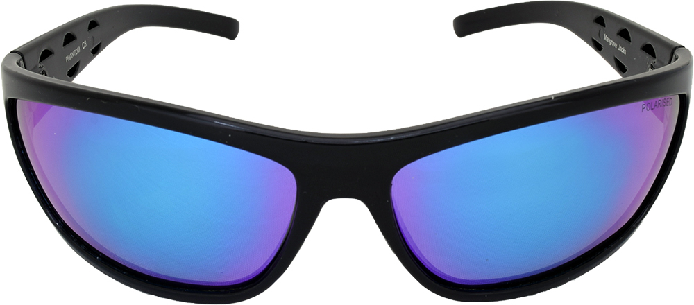 Mangrove Jacks Phantom C8 Black / Ice Blue Revo Polarised Lenses_18011