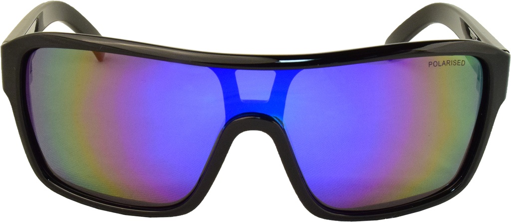Mangrove Jacks - Mangrove Jacks Quantum C2 Black & Crystal Blue / Blue Revo Polarised Lenses