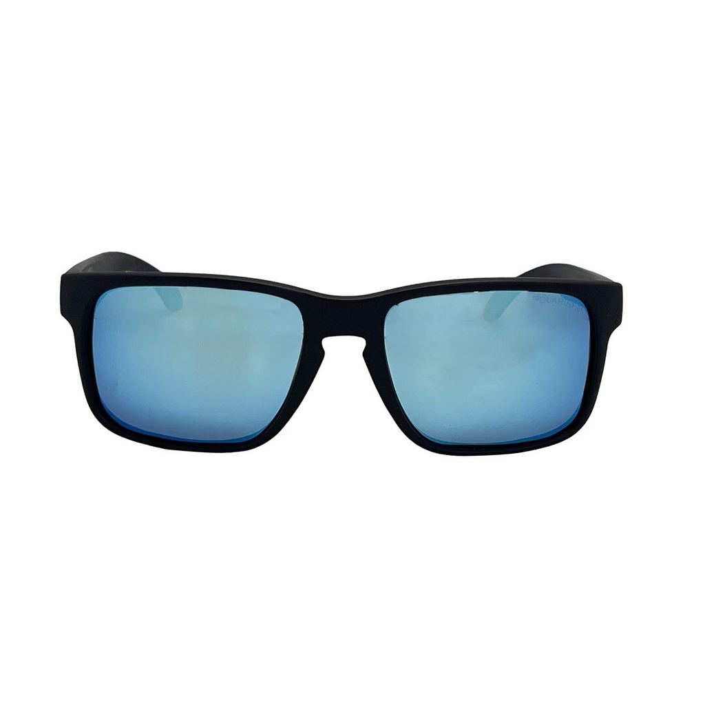 Mangrove Jacks - Mangrove Jacks Razorback C8 Matte Black / Ice Blue Revo Polarised Lenses