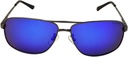 Mangrove Jacks Refuel C2 Gunmetal / Blue Revo Polarised Lenses_18039