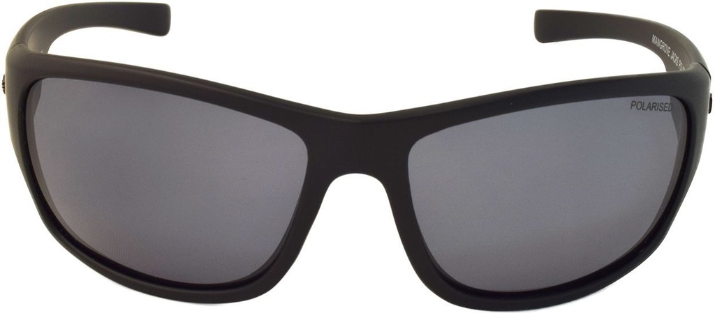 Mangrove Jacks Shark Bite C1 Matte Black / Smoke Polarised Lenses_18055