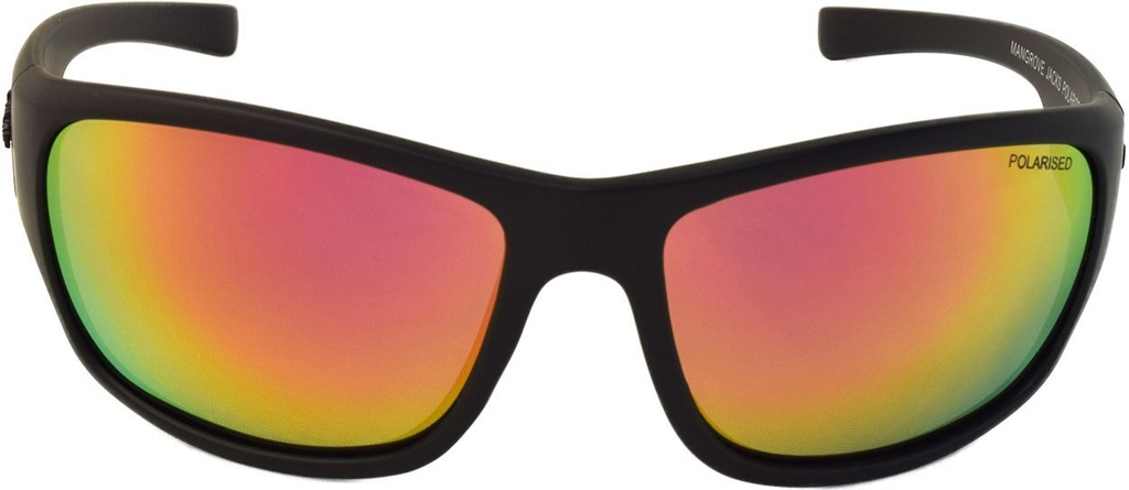 Mangrove Jacks Shark Bite C3 Matte Black / Black Red Revo Polarised Lenses_18058
