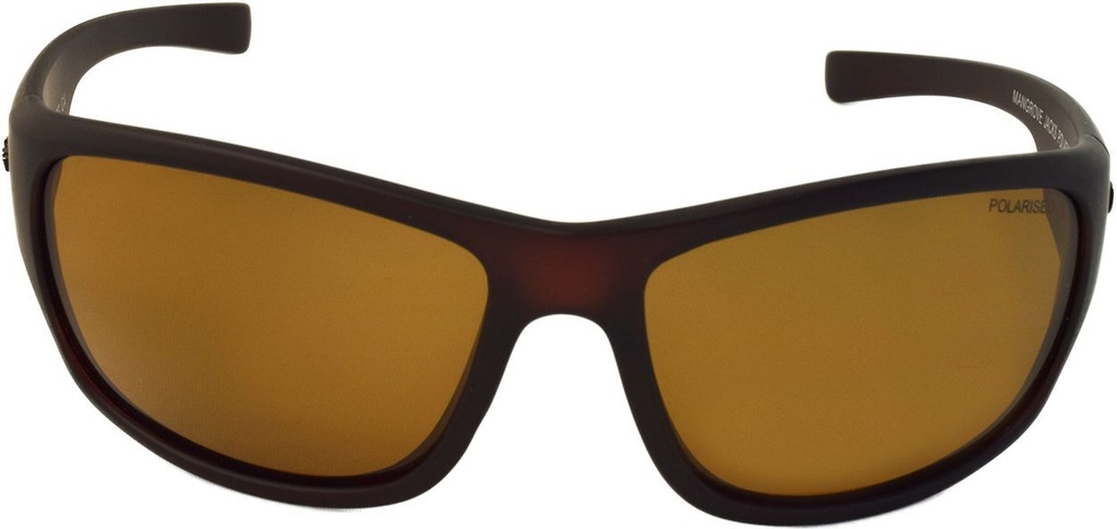 Mangrove Jacks Shark Bite C4 Matte Crystal Dark Brown / Brown Polarised Lenses_18059