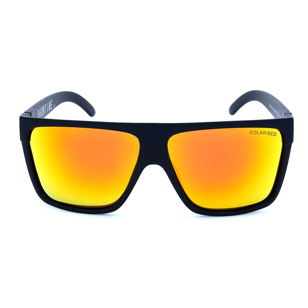 Mangrove Jacks - Mangrove Jacks Showtime C3 Matte Black / Red Revo Polarised Lenses