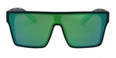 Mangrove Jacks - Mangrove Jacks Sin by The Sea C11 Matte Black / Green Revo Polarised Lenses