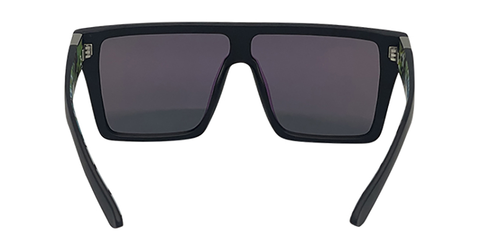Mangrove Jacks - Mangrove Jacks Sin by The Sea C11 Matte Black / Green Revo Polarised Lenses