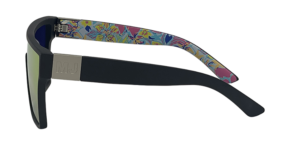 Mangrove Jacks - Mangrove Jacks Sin by The Sea C6 Matte Black / Pink Revo Polarised Lenses