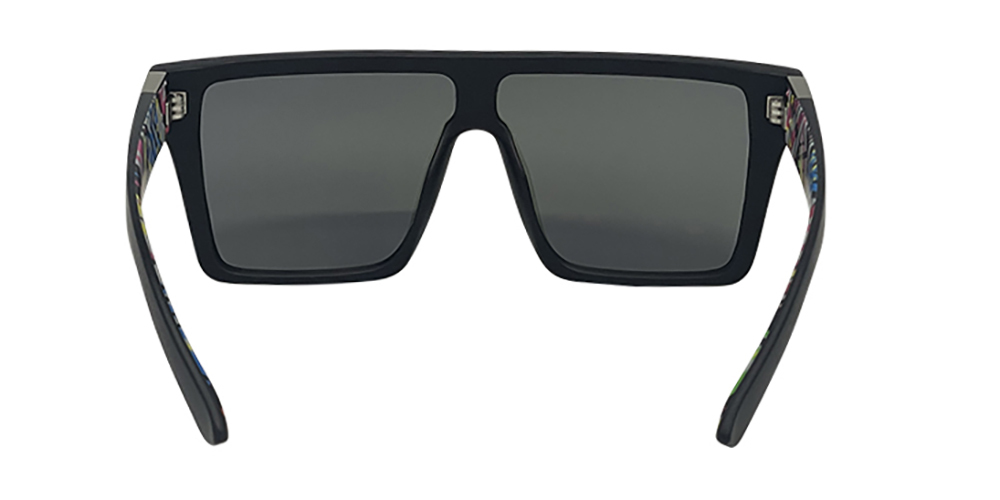 Mangrove Jacks Sin by The Sea C7 Matte Black / Purple Revo Polarised Lenses_18085