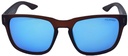 Mangrove Jacks Sin City C8 Matte Crystal Dark Brown / Ice Blue Revo Polarised Lenses_18093