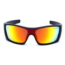 Mangrove Jacks - Mangrove Jacks Sparta C3 Matte Black / Red Revo Polarised Lenses