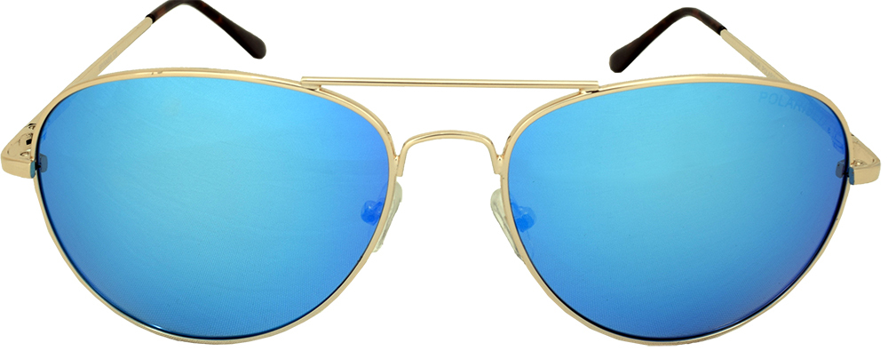 Mangrove Jacks Spinner C8 Gold / Ice Blue Revo Polarised Lenses_18126