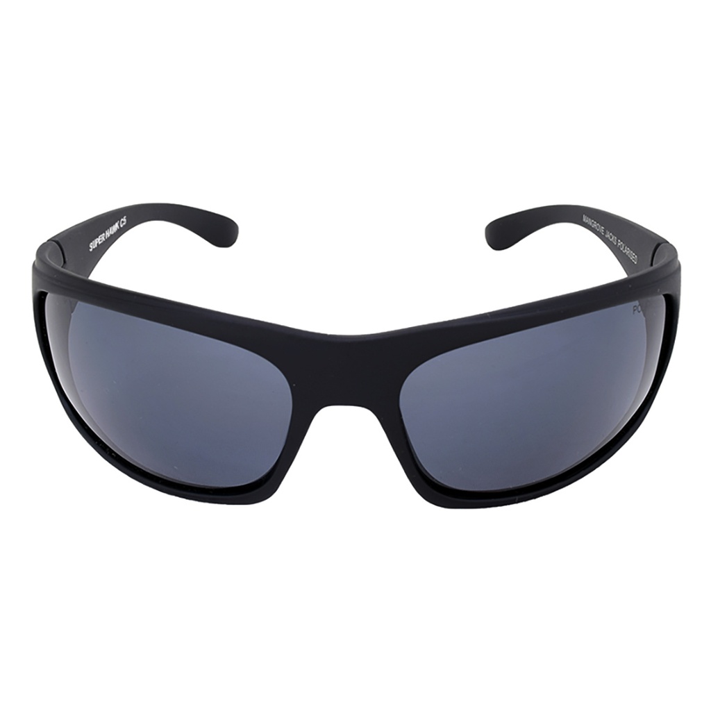 Mangrove Jacks - Mangrove Jacks Super Hawk C5 Matte Black / Smoke Polarised Lenses