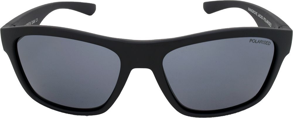 Mangrove Jacks Surfer Dan C1 Matte Black / Smoke Polarised Lenses_18153