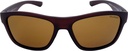 Mangrove Jacks Surfer Dan C4 Matte Crystal Dark Brown / Brown Polarised Lenses_18156
