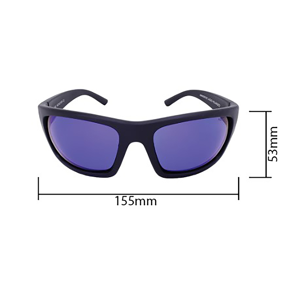 Mangrove Jacks The Monster C2 Black / Blue Revo Polarised Lenses_18161