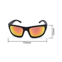 Mangrove Jacks The Monster C3 Matte Black / Red Revo Polarised Lenses_18163