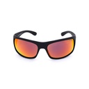 Mangrove Jacks Thunderdome C3 Matte Black / Red Revo Polarised Lenses_18168