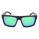 Mangrove Jacks Titan C11 Matte Black / Green Revo Polarised Lenses_18173