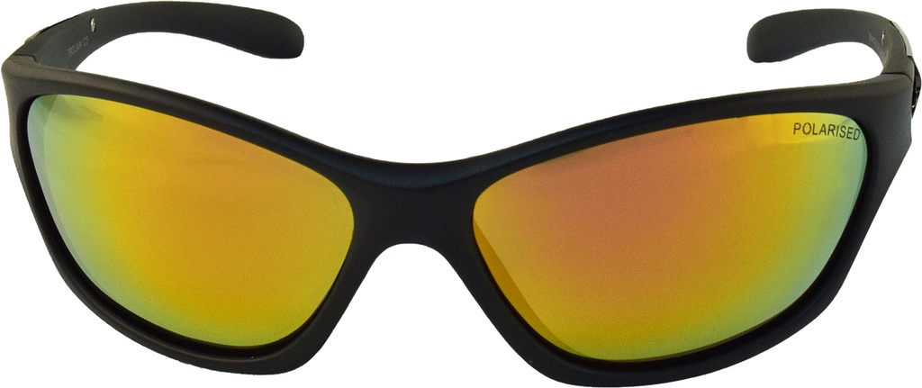 Mangrove Jacks - Mangrove Jacks Trojan C3 Black / Red Revo Polarised Lenses