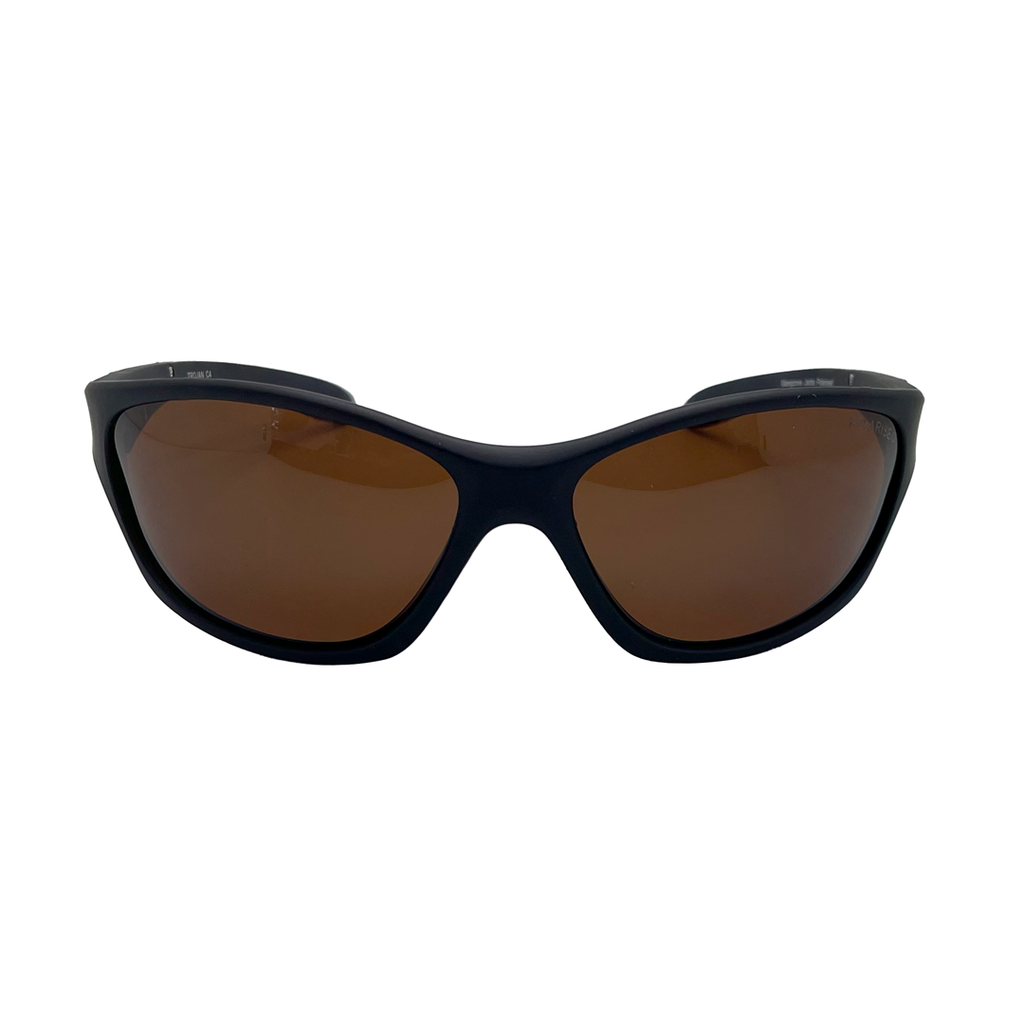 Mangrove Jacks - Mangrove Jacks Trojan C4 Matte Black / Brown Polarised Lenses