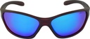 Mangrove Jacks Trojan C8 Matte Crystal Dark Brown / Ice Blue Revo Polarised Lenses_18184
