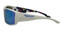 Mangrove Jacks - Mangrove Jacks Tromso C10 Shiny White / Ice Blue Revo Polarised Lenses