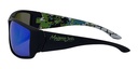 Mangrove Jacks - Mangrove Jacks Tromso C11 Matte Black / Green Revo Polarised Lenses