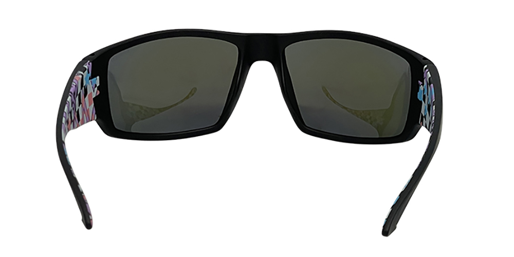 Mangrove Jacks - Mangrove Jacks Tromso C2 Matte Black / Blue Revo Polarised Lenses