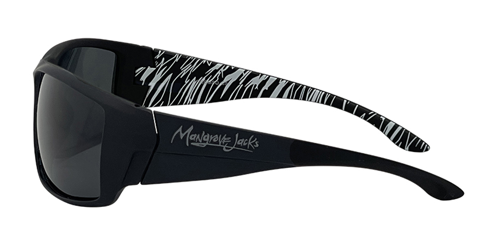 Mangrove Jacks - Mangrove Jacks Tromso C5 Matte Black / Smoke Polarised Lenses
