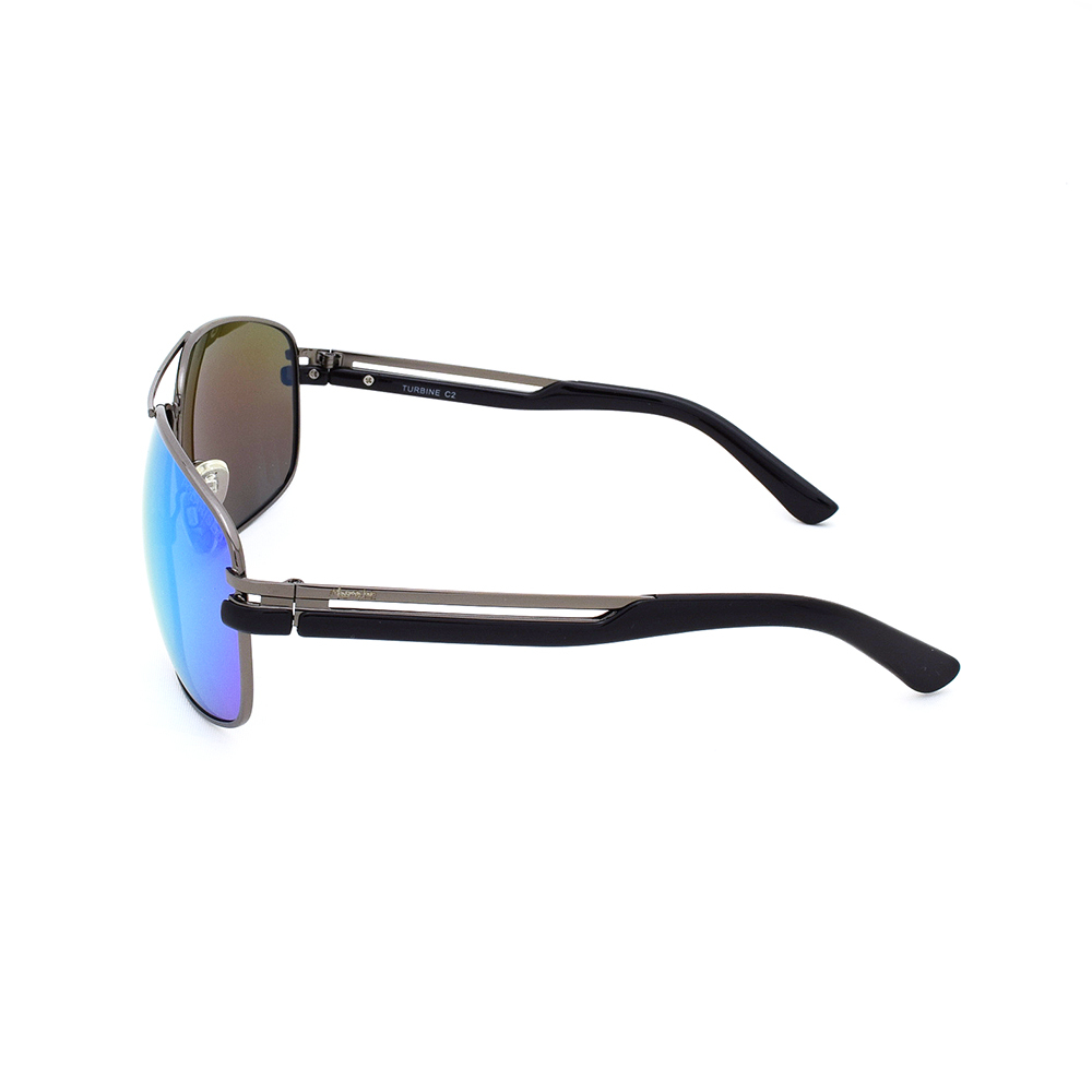 Mangrove Jacks Turbine C2 Gunmetal Black / Ice Blue Revo Polarised Lenses_18212