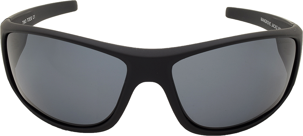 Mangrove Jacks - Mangrove Jacks Two Toes C1 Matte Black / Smoke Polarised Lenses