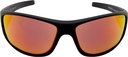 Mangrove Jacks Two Toes C3 Matte Black / Red Revo Polarised Lenses_18217