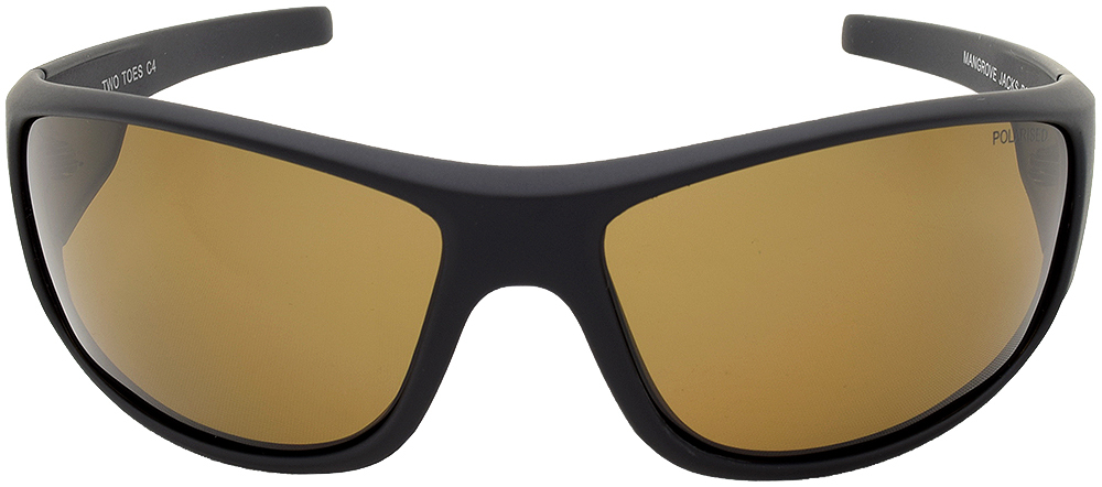 Mangrove Jacks Two Toes C4 Matte Black / Brown Polarised Lenses_18218
