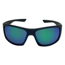 Mangrove Jacks - Mangrove Jacks Warrego C11 Matte Black / Smoke w Green Revo Polarised Lenses