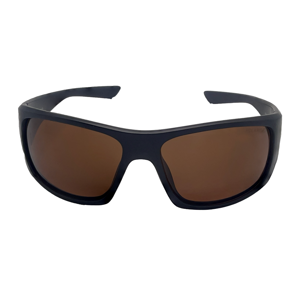 Mangrove Jacks - Mangrove Jacks Warrego C4 Matte Black / Brown Polarised Lenses