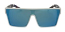 Mangrove Jacks What You Need C10 Shiny White / Ice Blue Revo Polarised Lenses_18238