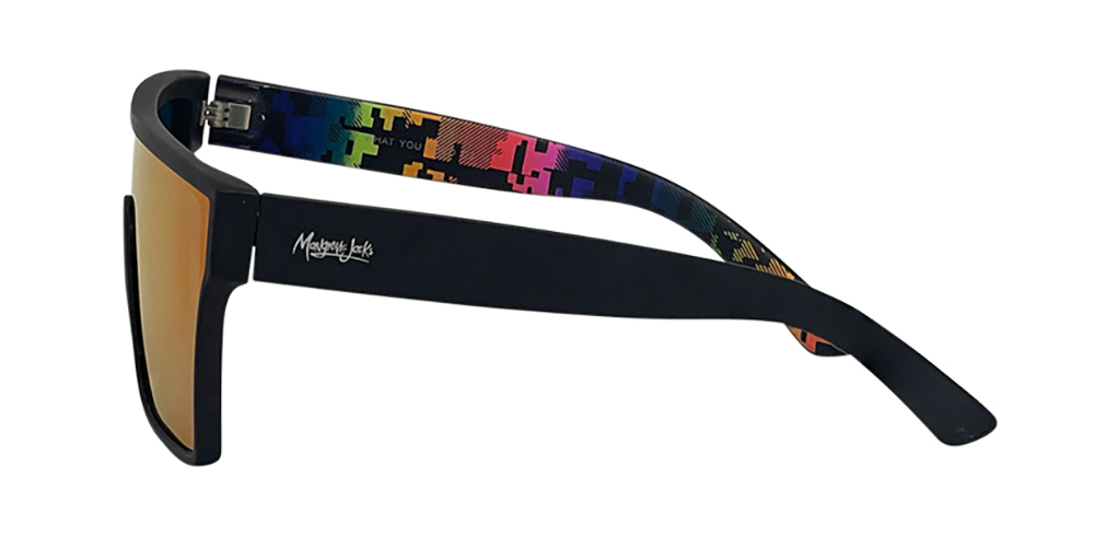 Mangrove Jacks What You Need C3 Matte Black / Red Revo Polarised Lenses_18245