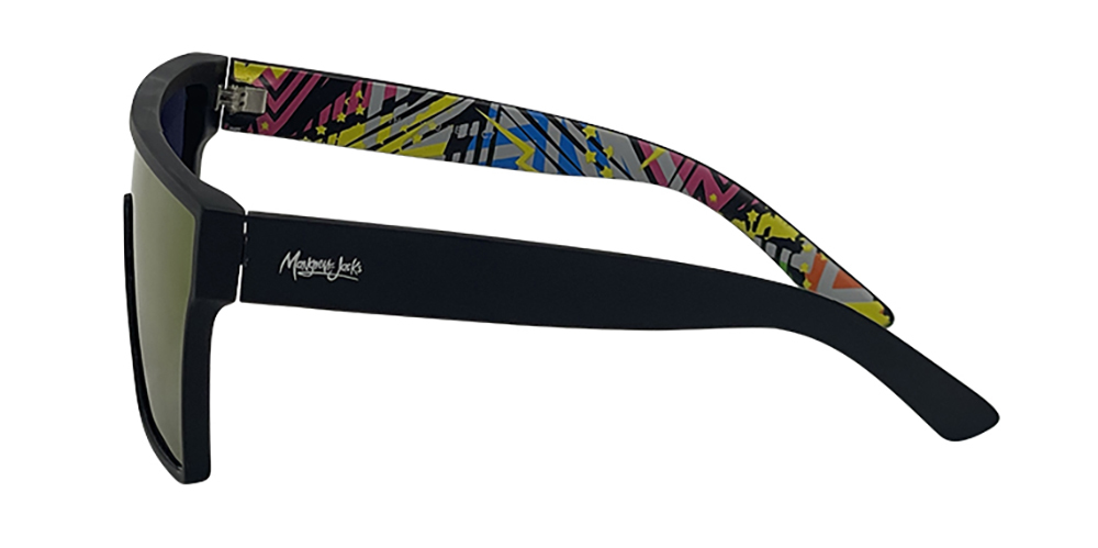 Mangrove Jacks What You Need C7 Matte Black / Purple Revo Polarised Lenses_18254