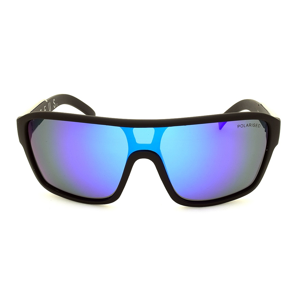 Mangrove Jacks - Mangrove Jacks Zeus C2 Matte Black / Blue Revo Polarised Lenses