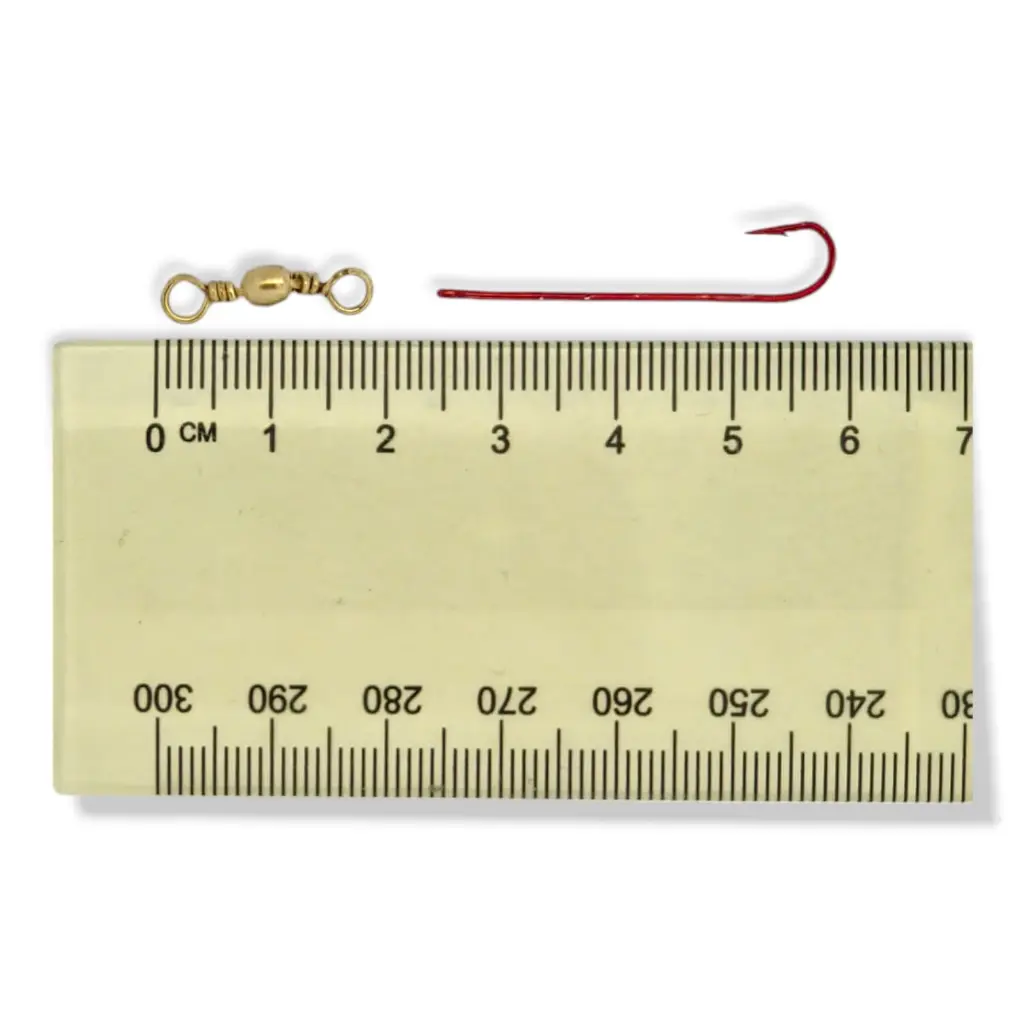 Mangrove Jacks - Mangrove Jacks Whiting Fishing Pack | Hooks, Swivels, Sinkers, and Lumo Beads in Tackle Box