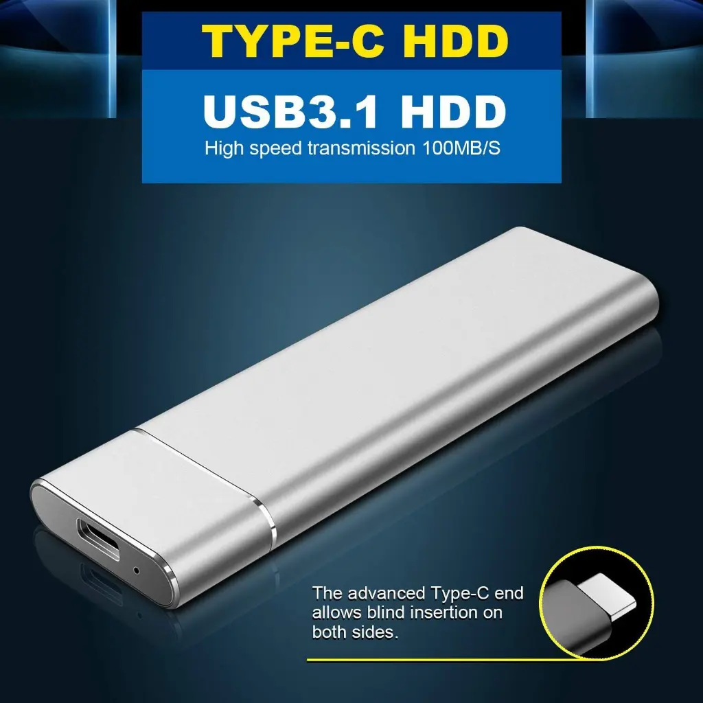 What You Need - 2TB Type-C Storage Device