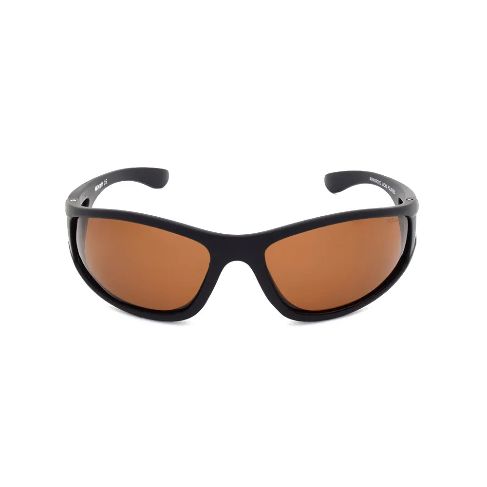 Mangrove Jacks - Mangrove Jacks Kids MJK071 C5 Matte Black / Brown Polarised Lenses