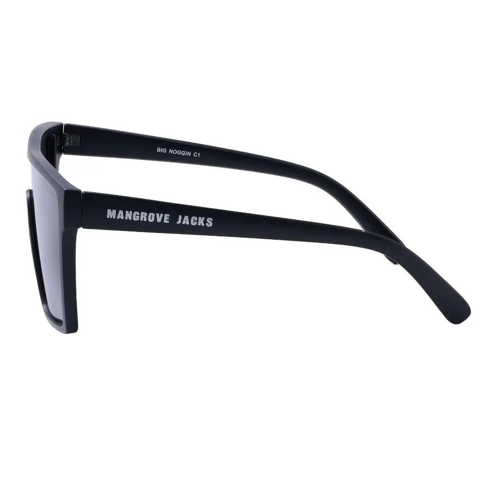 Mangrove Jacks Big Noggin C1 Matte Black / Smoke Polarised Lenses_6337