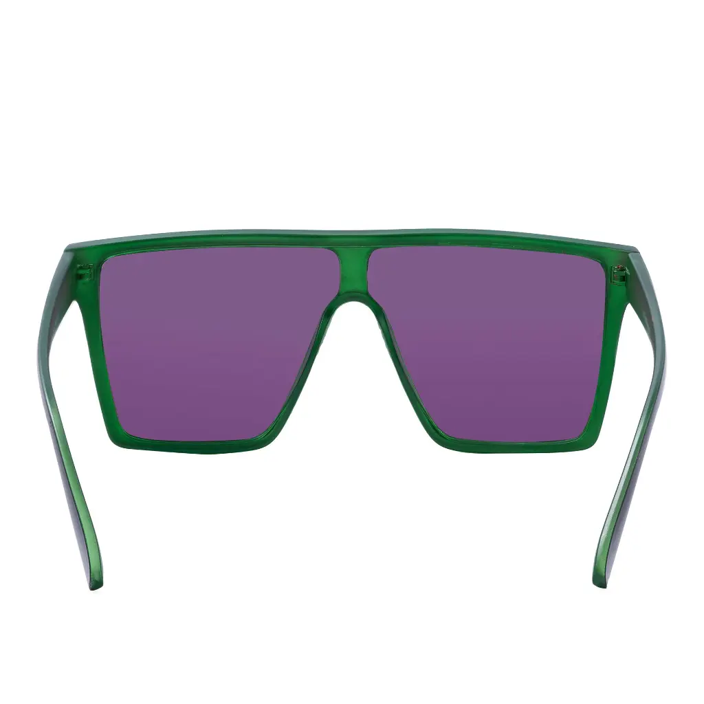 Mangrove Jacks - Mangrove Jacks Big Noggin C11 Matte Black w Matte Crystal Green / Green Revo Mirror Polarised Lenses