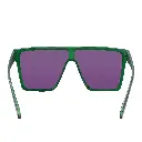 Mangrove Jacks - Mangrove Jacks Big Noggin C11 Matte Black w Matte Crystal Green / Green Revo Mirror Polarised Lenses