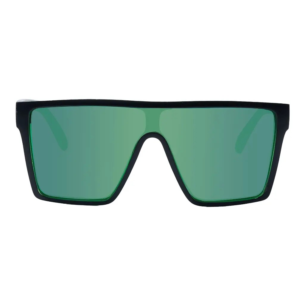 Mangrove Jacks Big Noggin C11 Matte Black w Matte Crystal Green / Green Revo Mirror Polarised Lenses_6342
